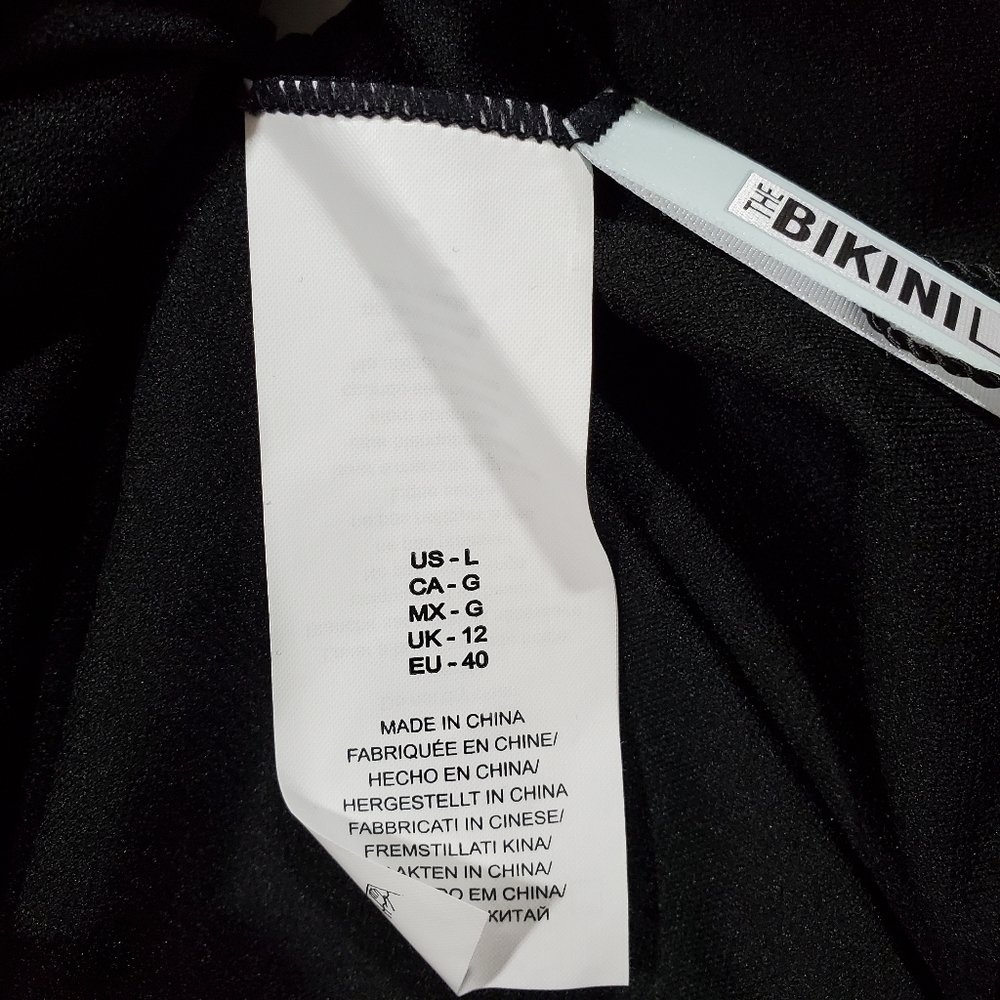 NWT Bikini Lab Plunge Bow Front One Peice Swimsuit - Picture 11 of 13
